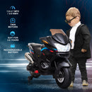 Kids Ride-On Motorcycle with Training Wheels, Lights, and Music Magic Cars 21