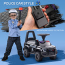 Kids Police Ride-On Sliding Car with Storage Seat and Megaphone Magic Cars 16