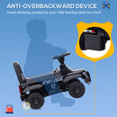 Kids Police Ride-On Sliding Car with Storage Seat and Megaphone Magic Cars 18