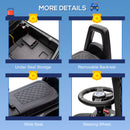 Kids Police Ride-On Sliding Car with Storage Seat and Megaphone Magic Cars 19