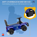 Kids Police Ride-On Sliding Car with Storage Seat and Megaphone Magic Cars 6