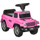 Kids Ride-On Push Car with Engine Sounds and Under-Seat Storage, Foot-to-Floor Powered Magic Cars 0