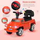 Kids Ride-On Sliding Car with Horn, Music, Lights, and Storage – No Power Needed Magic Cars 4
