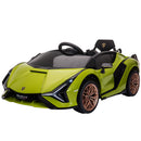 12V Kids Electric Ride-On Lamborghini Sian Car Toy with Remote Control Magic Cars 15