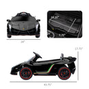 Licensed Lamborghini Veneno Kids 12V Electric Ride-On Car with Bluetooth Magic Cars 6