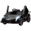 Licensed Lamborghini Veneno Kids 12V Electric Ride-On Car with Bluetooth Magic Cars 9