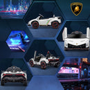 Licensed Lamborghini Veneno Kids Ride-On Car with Bluetooth Speaker Magic Cars 9