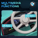 12V Licensed BMW Electric Ride-On Car for Kids with Handle Green Magic Cars 6