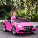 Licensed Mercedes SLC 300 Kids Electric Car with 12V Battery and Remote Control Magic Cars 1