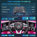Licensed Mercedes SLC 300 Kids Electric Car with 12V Battery and Remote Control Magic Cars 7