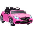 Licensed Mercedes SLC 300 Kids Electric Car with 12V Battery and Remote Control Magic Cars Variant 0