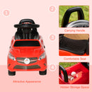 Ride-On Sliding Car with Horn, Music, Lights, and Storage – No Power Needed Magic Cars 7