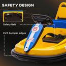 Toddler 6V Electric Ride-On Bumper Car with 360° Rotation for Kids Magic Cars 5