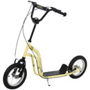 Youth Scooter with Front and Rear Caliper Dual Brakes and 12-Inch Inflatable Tires Magic Cars Variant 0