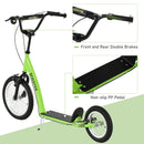 Youth Kick Scooter for Kids 5+ with Adjustable Handlebar 16-Inch Wheels Magic Cars 4