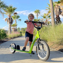 Youth Kick Scooter for Kids 5+ with Adjustable Handlebar 16-Inch Wheels Magic Cars 7
