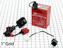 Replacement Battery and Charger Kit for Appliance Factory Parts 00801-1780, Red and Green Magic Cars 0