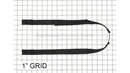 Factory Appliance Lap Style Seatbelt Replacement Part Black 00801-2084 Magic Cars 1