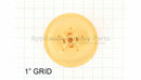 Replacement Hubcap for Blaze DLX40 Appliances in Yellow and Red, Model 3900-3860 Magic Cars 1