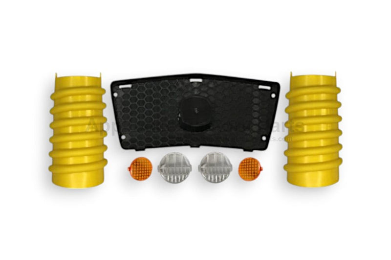 ASGI2004 Front Grill Lens and Shock Replacement Parts for Gator XUV Black Magic Cars 0