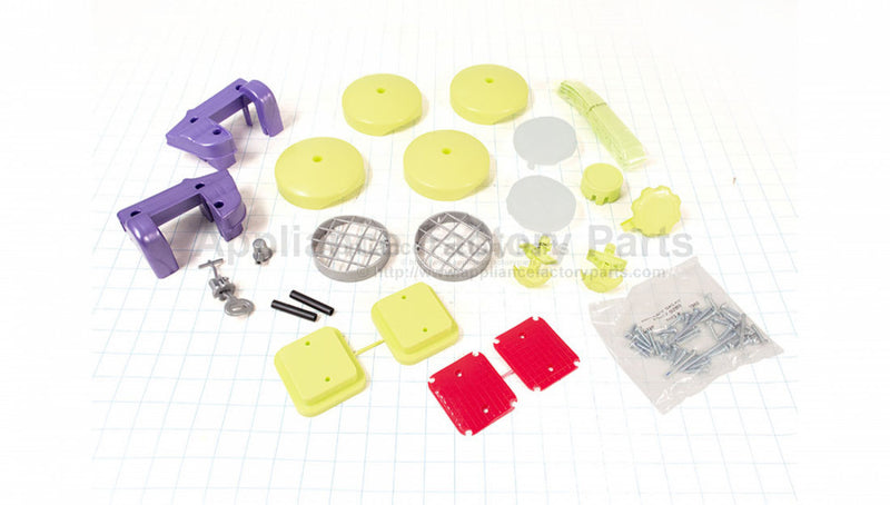 Large Appliance Factory Replacement Parts Bag H3427-9080 for Barbie Jammin Magic Cars 0