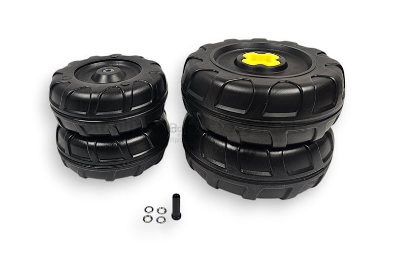 Set of 4 Replacement Wheels for IH Power Scoop Appliance Case Magic Cars 0