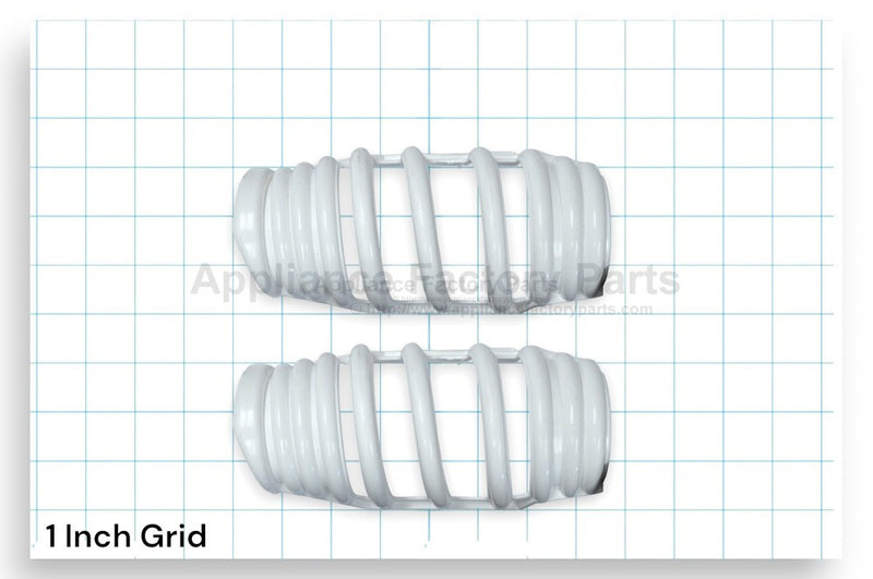 Set of 2 White Shock Absorber Replacement Parts for Appliances SPST9186B Magic Cars 8