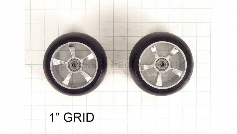 Front Wheels Replacement Part W25140099049 for Ground Force Go-Kart Magic Cars 1