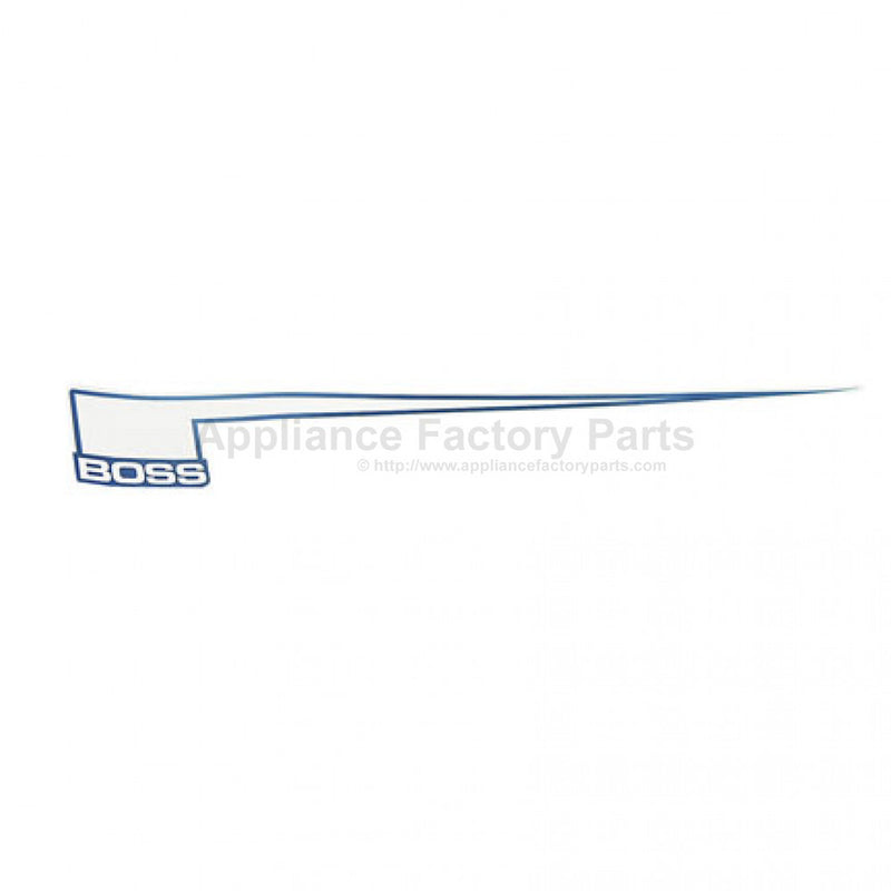 Appliance Factory Replacement W9257-0320 Boss Label Driver Side Part Magic Cars 1