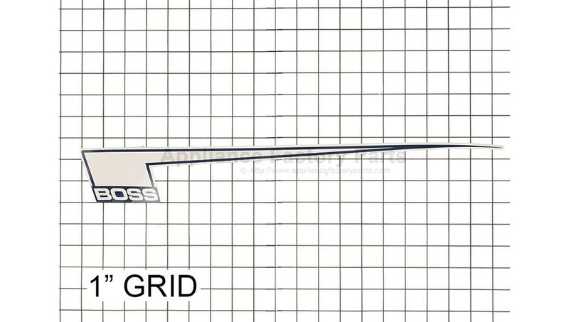 Appliance Factory Replacement W9257-0320 Boss Label Driver Side Part Magic Cars Variant 0