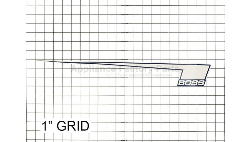 Appliance Factory Replacement Boss Label W9257-0321 Passenger Side Magic Cars Variant 0