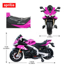 24V Kids Electric Dirt Bike Motorcycle with 10mph Speed and Bluetooth Music Magic Cars 11