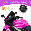 24V Kids Electric Dirt Bike Motorcycle with 10mph Speed and Bluetooth Music Magic Cars 2