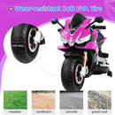 24V Kids Electric Dirt Bike Motorcycle with 10mph Speed and Bluetooth Music Magic Cars 3