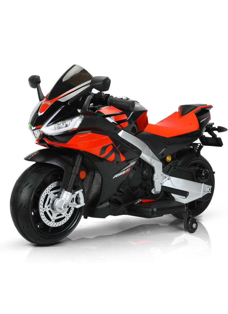 24V Licensed Kids Electric Motorcycle with Side Wheels and 10mph Speed Magic Cars Variant 0