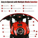 Aprilia Licensed Electric Toddler Ride-On Motorbike with LED Lights and Training Wheels Magic Cars 1