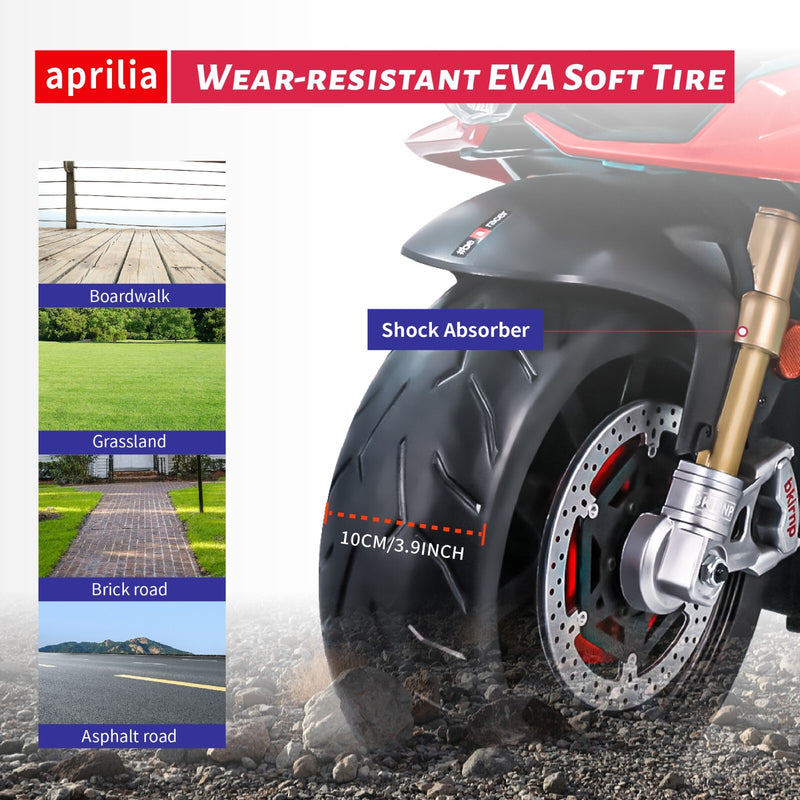 Licensed Kids Electric Battery-Powered Dirt Bike Ride-On Motorcycle Toy Magic Cars 7