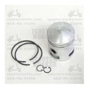 Asso Piston (Std, 57.4mm, 3 Port) for Vespa VLB