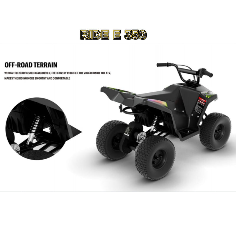 E350 Kids 4-Wheel Electric Ride-On ATV with 36V Li-Ion Battery Magic Cars 13