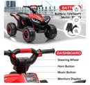 12V Red Ride-On ATV for Toddlers with Safe and Durable Design Magic Cars 2
