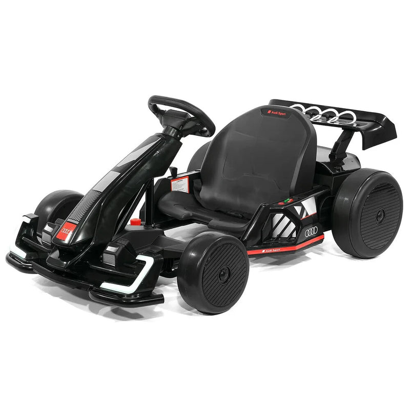Big Kids 24V Dual Battery Ride-On Drifting Kart Car with 3 Speeds for Ages 6-12 Magic Cars 1