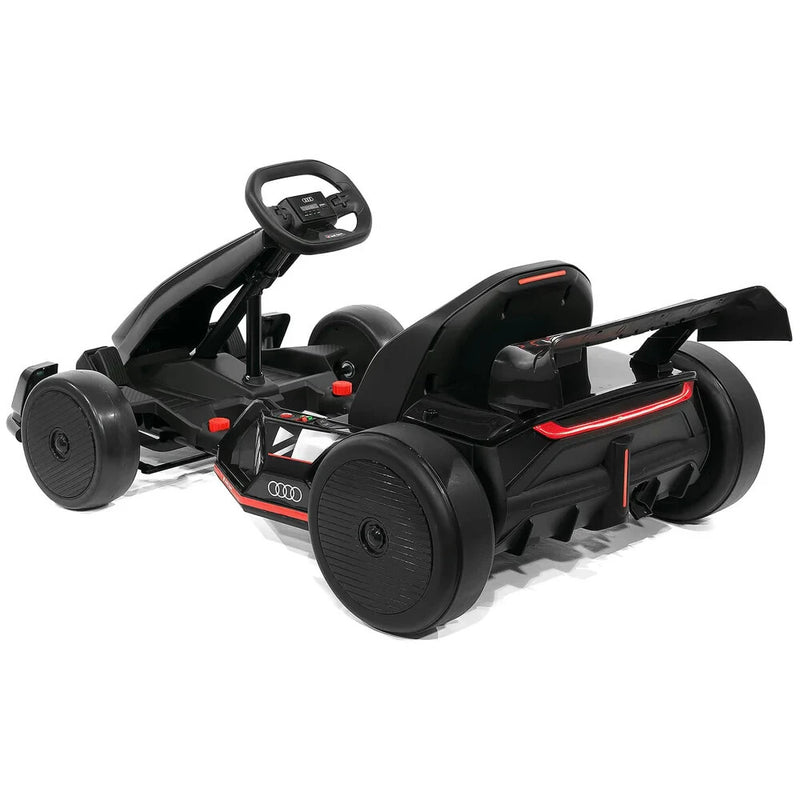 Big Kids 24V Dual Battery Ride-On Drifting Kart Car with 3 Speeds for Ages 6-12 Magic Cars 4