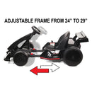 Big Kids 24V Dual Battery Ride-On Drifting Kart Car with 3 Speeds for Ages 6-12 Magic Cars 6