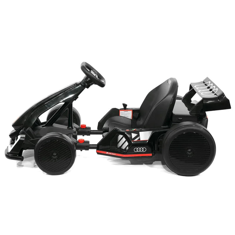 Big Kids 24V Dual Battery Ride-On Drifting Kart Car with 3 Speeds for Ages 6-12 Magic Cars 9
