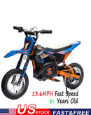 24V Electric Kids Dirt Bike for Ages 8+ Fast Motocross Style Blue Magic Cars 0