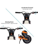 24V Electric Kids Dirt Bike for Ages 8+ Fast Motocross Style Blue Magic Cars 3