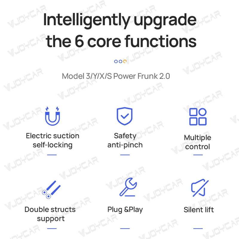 Electric Waterproof Automatic Front Power Frunk with Lifting and Closing Functions Magic Cars 19