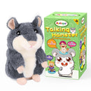 Interactive Gray Talking Hamster Plush Toy Magic Cars Variant 0