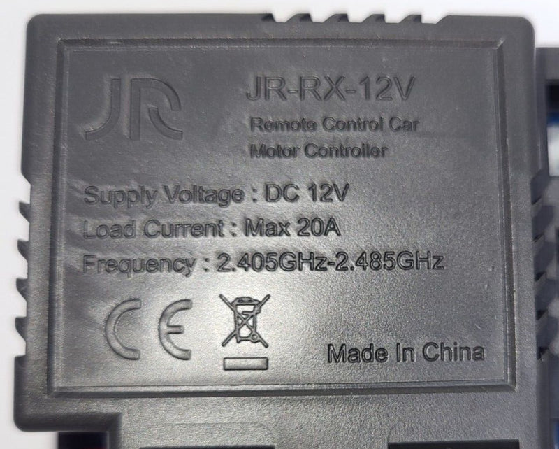 12V JR RX 2.4GHz 7-Pin Red Socket Receiver Plug Magic Cars 1