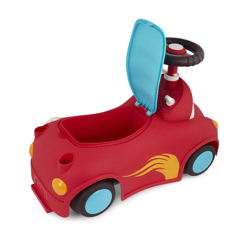 Push Ride-On Race Car Walker Toy with Handle and Storage Magic Cars 5